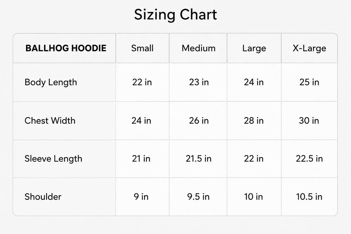 “Ballhog” Hoodie